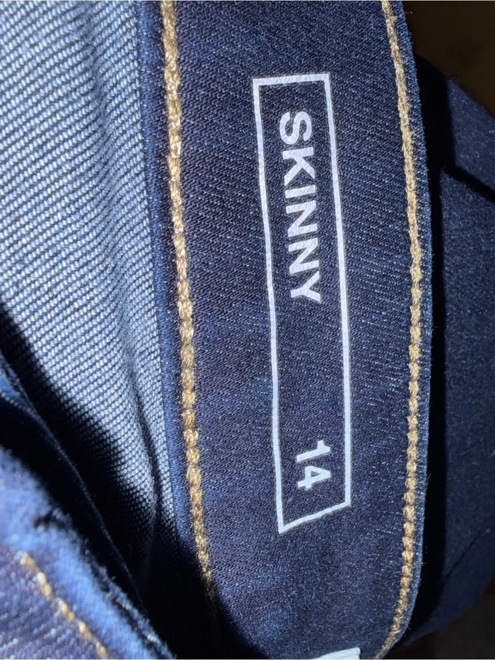 Sonoma Women's Dark Indigo Skinny Jeans - Picture 4 of 7